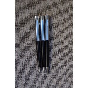 Vintage 2 Pens 1 Pencil Set General Tire Rubber Akron Ohio Garland Bubble‎ Top